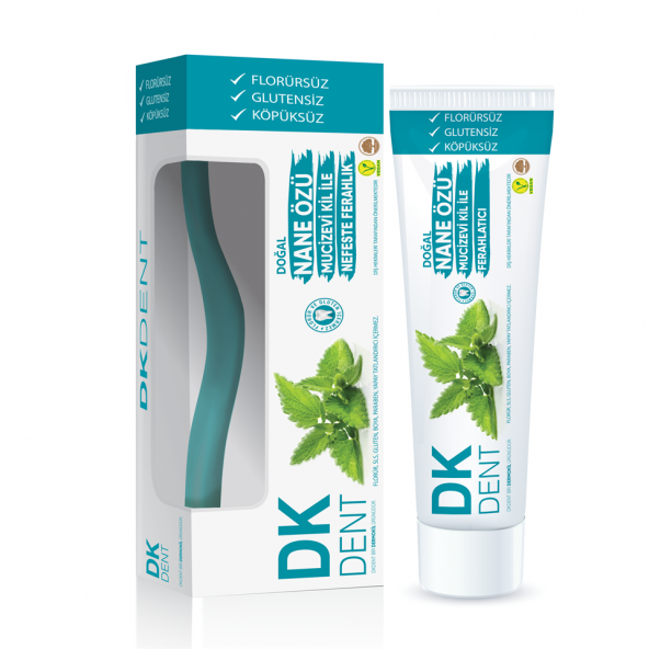 Dkdent Nane Özlü Diş Macunu 75 ml (Diş Fırçası Hediyeli)