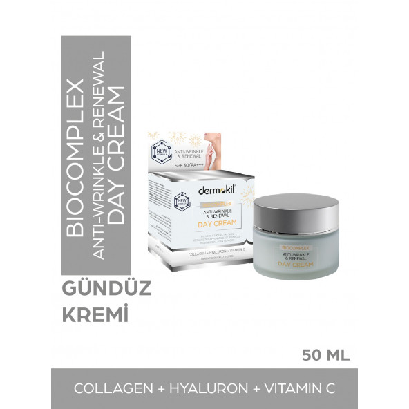 DERMOKİL Kırışıklık Karşıtı & Yenileyici Gündüz Kremi 50 ml - 3