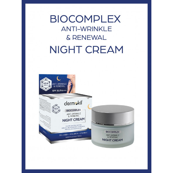 DERMOKİL Kırışıklık Karşıtı & Yenileyici Gece Kremi 50 ml - 2