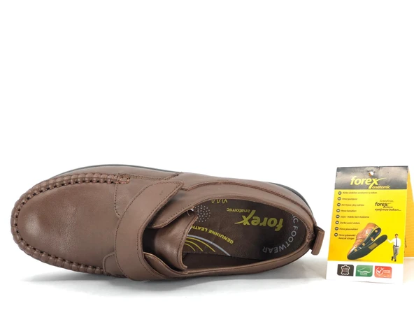 Forex 207 %100 Hakiki Deri Dr.Tavsiyeli Günlük Casual Kadın Ayakkabı - Resim 5