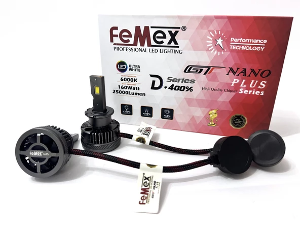 Femex Gt Nano Plus D2s D Serisi Tak Çalıştır Csp Led