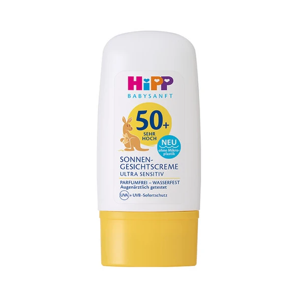 Hipp Babysanft Güneş Kremi -Yüz için Sonnen Gesıchtscreme 50+ Faktör Ultra Sensıtıv 30ML