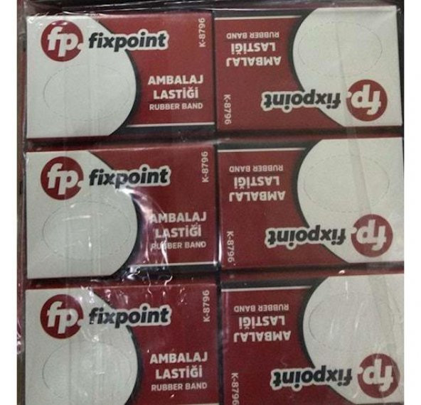 FİXPOİNT K-8796 AMBALAJ LASTİĞİ KUTULU
