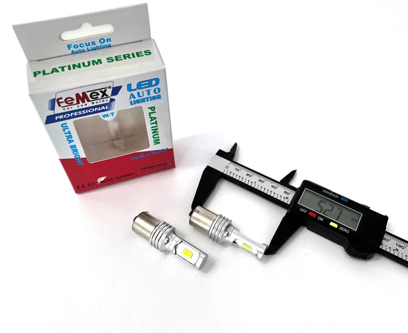 RENAULT Clio 3 LED Geri Vites Aydınlatma Ampulu FEMEX PremiumFX4050 - Resim 3