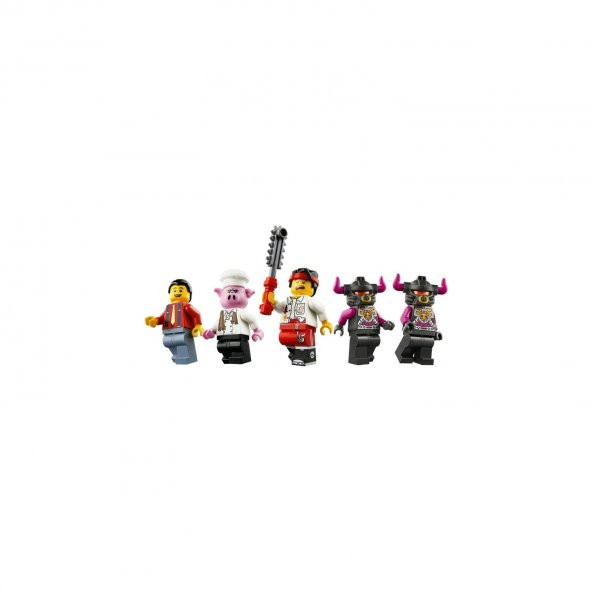 LEGO Monkie Kid 80009 Pigsy’nin Yiyecek Kamyonu - 4