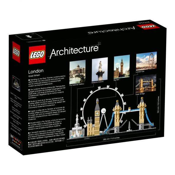 LEGO Architecture 21034 Londra - Resim 4
