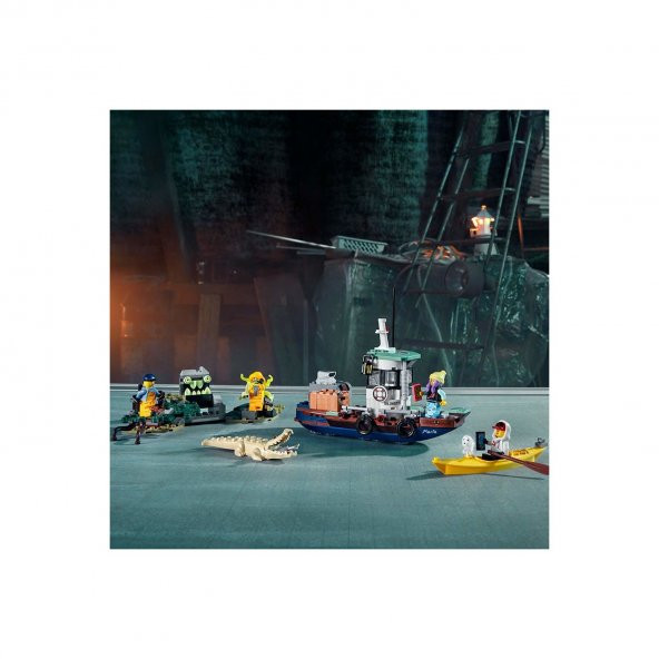 LEGO Hidden Side 70419 Batık Bot Yapım Kiti (310 Parça) - 5