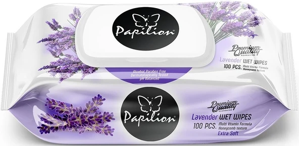 Papilion Islak Havlu Mendil 100 Yaprak Lavanta (2 Li Set) 200 Yaprak - 2