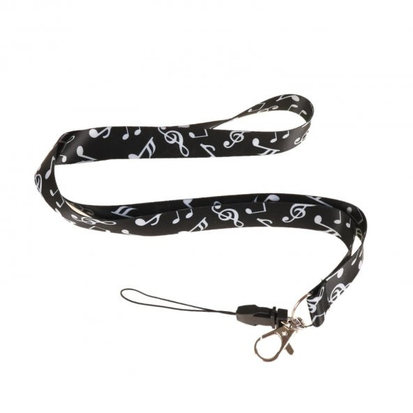 NOTA SOL ANAHTARI TASARIM BOYUN ASKI İPİ