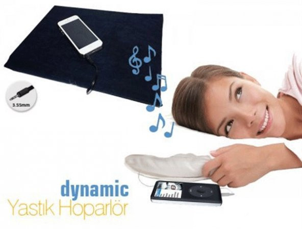 Stereo Yastık İçi Hoparlör Uyurken Tiz Müzik Dinleyin! - 5