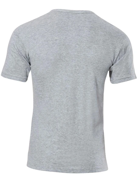 Anıt Erkek Ribana V Yaka Kısa Kol Fanila Atlet 1109 - 3 Adet   Siyah 2XL - Resim 6