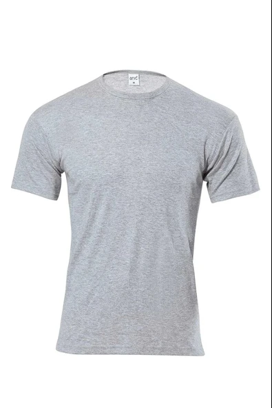 Anıt Erkek Ribana Sıfır Yaka Fanila Atlet 1107 - 6 Adet   Beyaz M - Resim 2