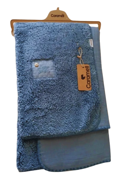 Caramell Yumuşak Peluş Welsoft Yenidoğan Bebek Battaniye - 2