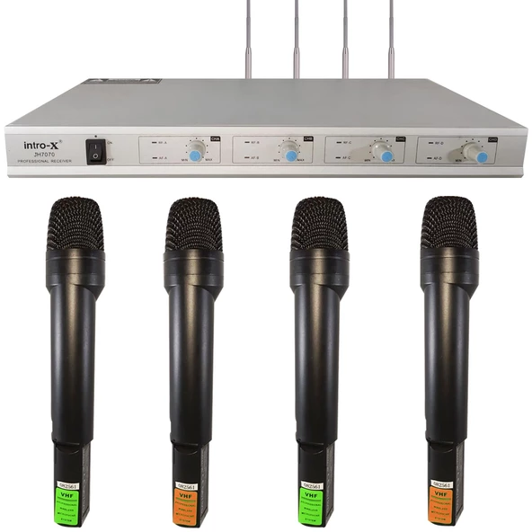 VHF KABLOSUZ MİKROFON 4 EL JOSEPH JH-7070 - 2