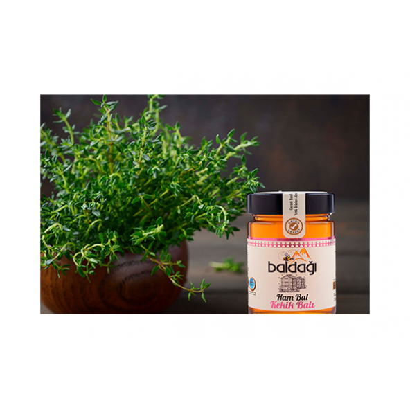 Baldağı Ham Süzme Kekik Balı 450 g - 6