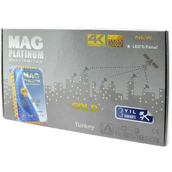 Mag Platinum 10-32 Kaskatlı Uydu Santrali - 6