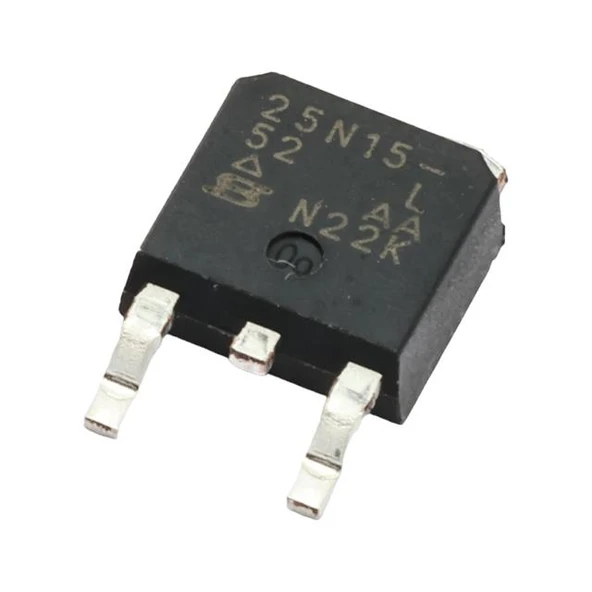 25N15 TO-252 DPAK Mosfet Transistör - Resim 3