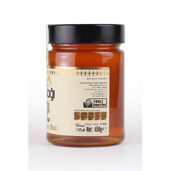 Baldağı Ham Süzme Yayla Çiçek Balı 450 g - 4