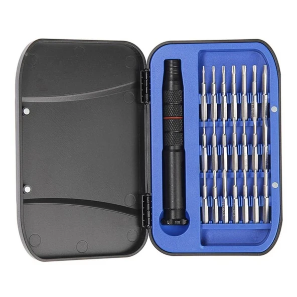 Powermaster Saatçi Tornavida Seti Tamirci Hassas Tornavida Seti 22 Uçlu Tornavida Takımı - 3
