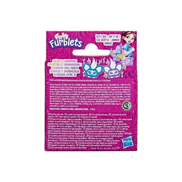 Furby Furblets Loo-Lay Mini Friend, 45+ Ses ve Müzik, 6 Yaş ve Üstü İçin Elektronik Peluş - 4
