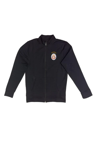 Galatasaray Orijinal Lisanslı Siyah Balıkçı Yaka Sweat