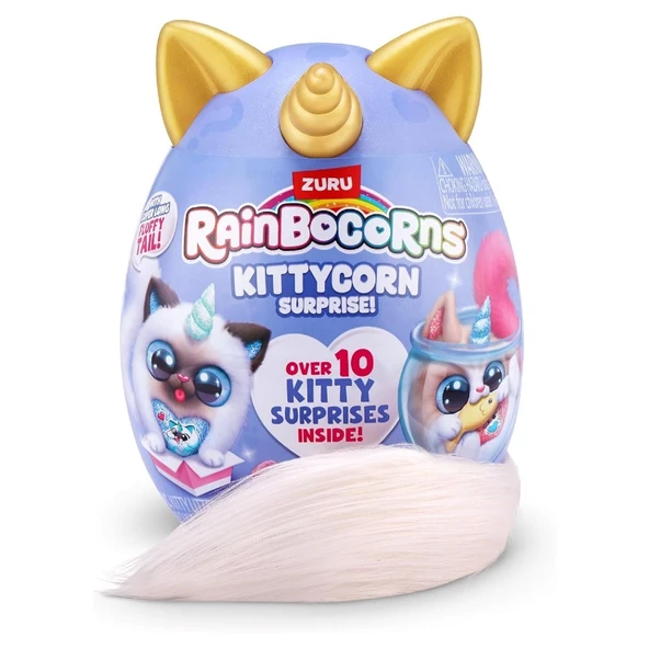 Rainbocorns Kittycorn S3 Sürpriz Paket Nia Peluş Oyuncak, Slime, Süpriz Yumurta, 3+ Yaş ve Üzeri İçi - 3