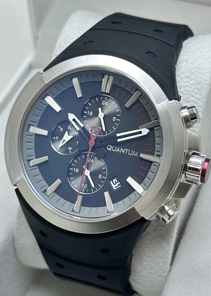 Quantum Silikon Kordon Erkek Kol Saati - Resim 2