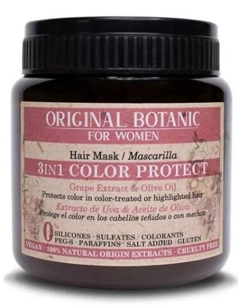 Original Botanic 3in1 Renk Koruyucu Vegan Maske Kadın 250 ml