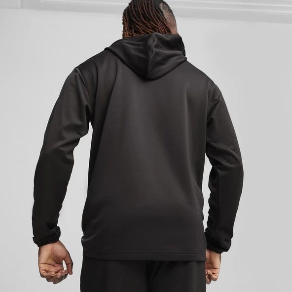 Puma 524935-01 FIT PWR Fleece Hoodie Sweatshirt Erkek Kapüşonlu Sweatshirt - 4