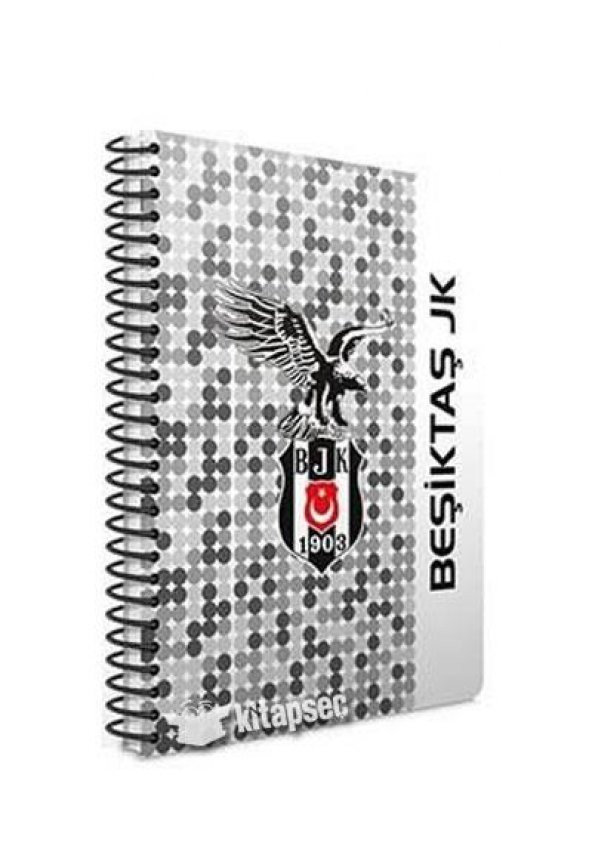 HAKAN 8628 BEŞİKTAŞ A6 SPİRALLİ NOT DEFTERİ - 1