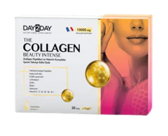 Day2Day The Collagen Beauty Intense 30 Saşe - Ananas Aromalı
