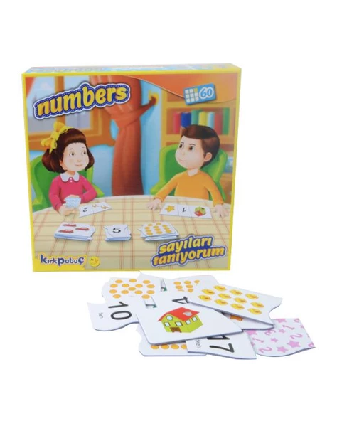 Kırkpabuç Sayıları Tanıyorum Eğitici Kutu Oyunu - 2