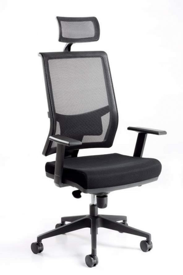 Herkese Mobilya Bergama Fileli Müdür Koltuğu Ofis Koltuğu Bilgisayar Koltuk Çalışma Koltuk