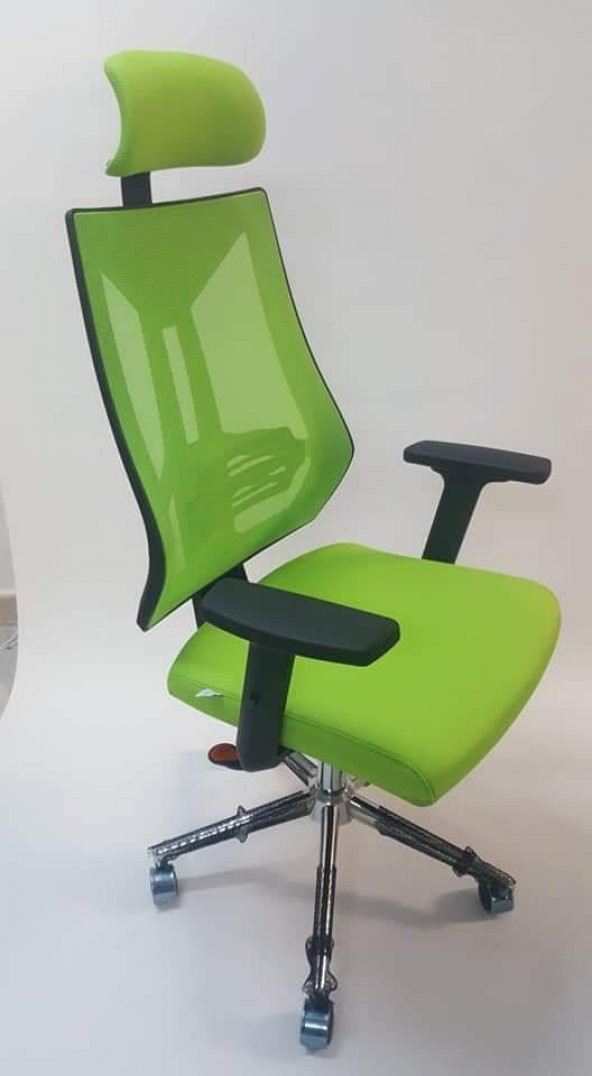 Herkese Mobilya Datça Fileli Müdür Koltuğu Ofis Koltuğu Bilgisayar Koltuk Çalışma Koltuk