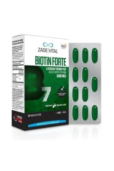 ZADE VITAL BIOTIN FORTE 30 CAP.