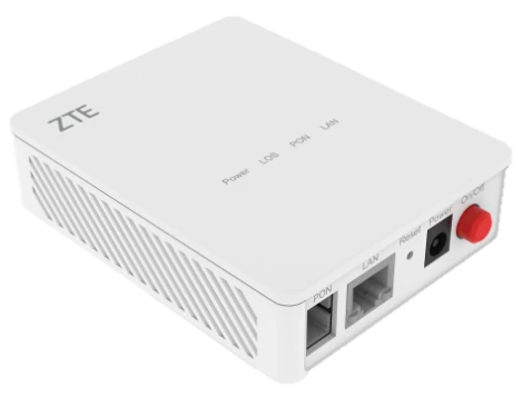 Fiber Optik Zte ZXHN F601 ONT Optik Terminal 1GE Port Adaptörlü - 4