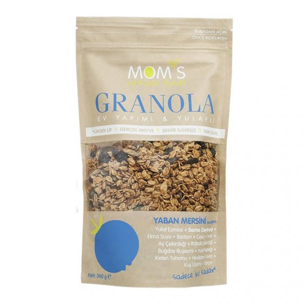 Mom's Natural Foods Yaban Mersini 360 g e