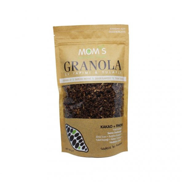 Moms Natural Foods Granola Kakao+Fındık 360 g ℮