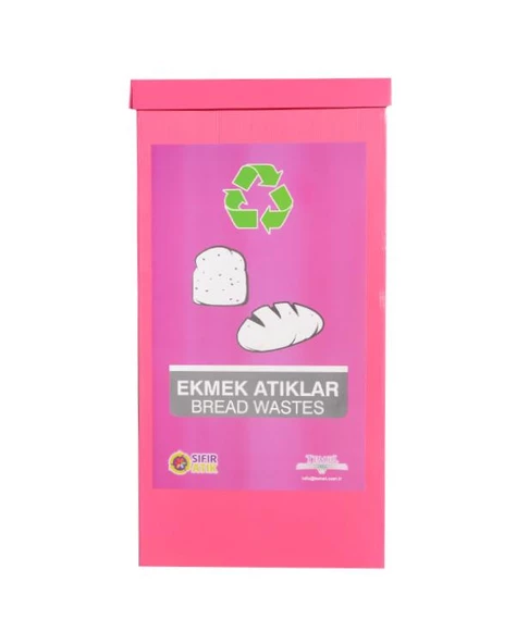 Geri Dönüşüm Kutusu - Sıfır Atık Kutusu Ekmek Atık - 3
