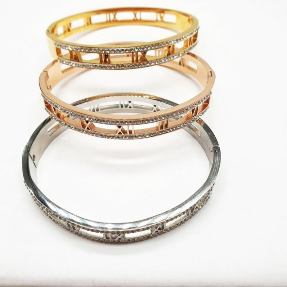 Aralıklı Roman Rakamlı Kadın Bileklik - 2