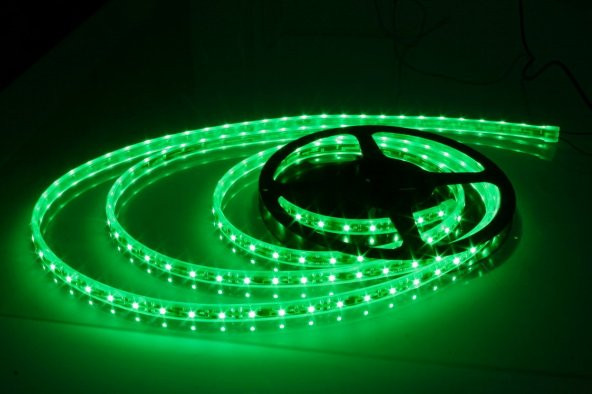 Yeşil Şerit Led 3 Chip 5050smd Parlak Işık İç Mekan - 2