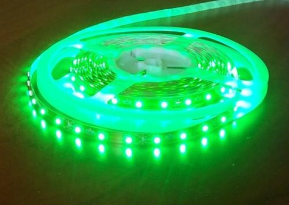 Yeşil Şerit Led 3 Chip 5050smd Parlak Işık İç Mekan - 3