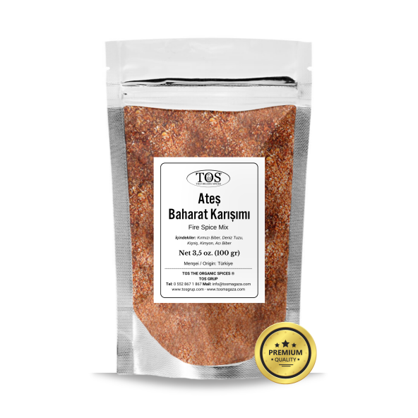 Ateş Baharat Karışımı 100 gr (1. Kalite) - 1