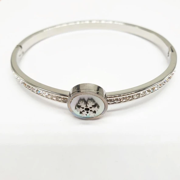 Kar Taneli Taşlı Kadın Bileklik - 5