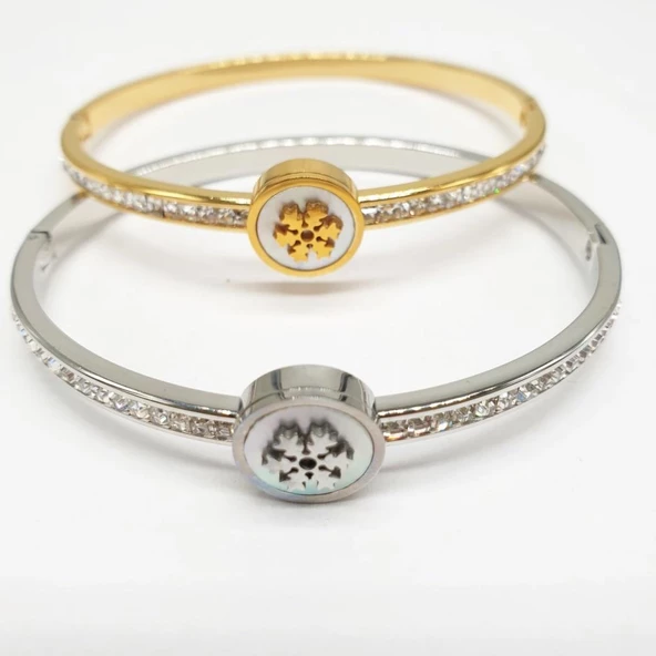 Kar Taneli Taşlı Kadın Bileklik - 2