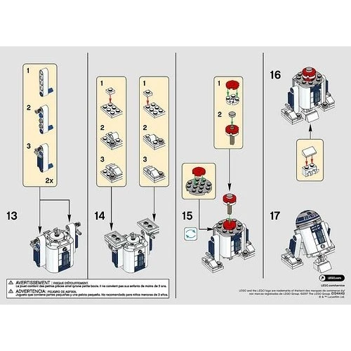 Lego Star Wars 30611 R2-D2 Figür Mini Polybag - Resim 2