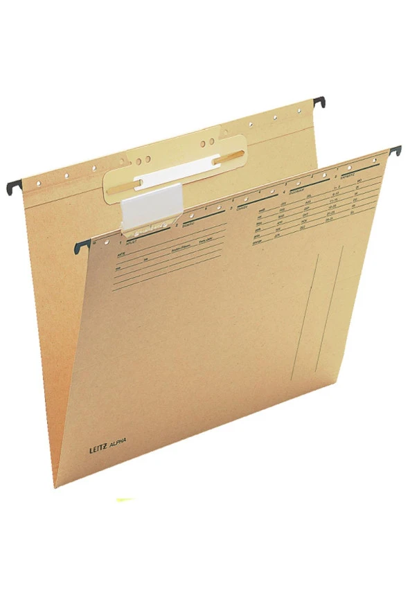 Leitz Askılı Dosya Telsiz Karton A4 10 LU Kahverengi 1915-30-00