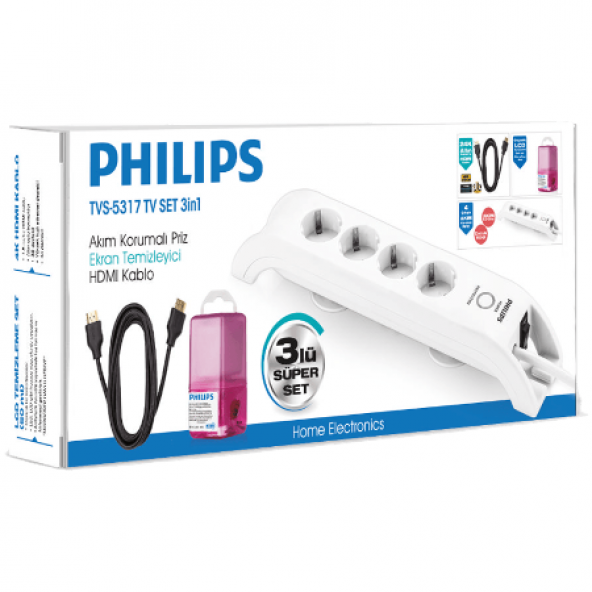 Philips PHILIPS TVS-5317 3lü Set