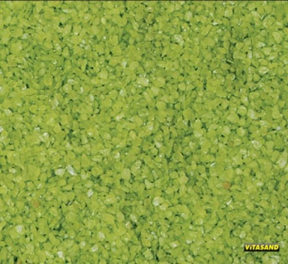 Vitasand REK123 Fıstık yeşili  kum 1 kg  0,2mm