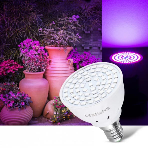 BİTKİ YETİŞTİRME LAMBASI (FULL SPEKTRUM - 80 LED) - 1